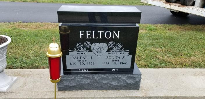 We offer a full line of cremation monuments. 